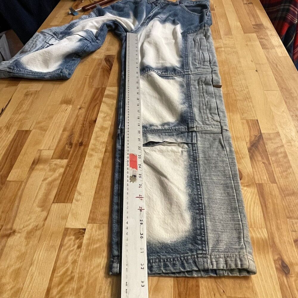 Noiz Denim Jeans‎ Baggy 90s Skater Hip Hop Vintage Mens Size 30x32 - Picture 6 of 7